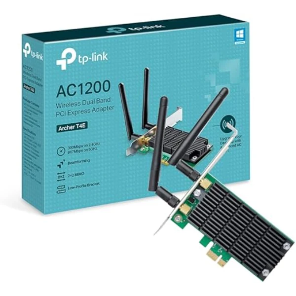 Bộ Chuyển Đổi Wi-Fi Băng Tần Kép PCI Express AC1200 Archer T4E